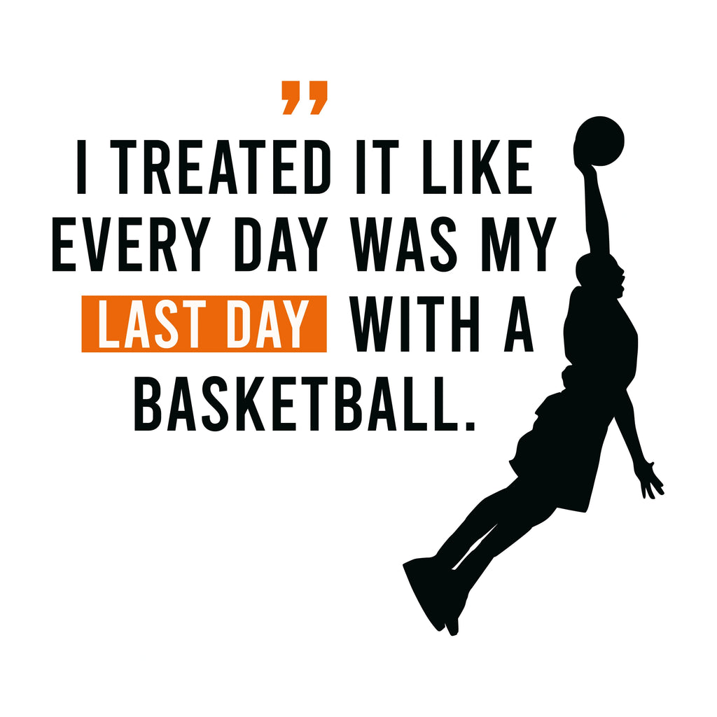 Redunk basketball T-shirt with "Every Day Was My Last Day" print, casual fit, black fabric, front view, ideal for sports and everyday wear