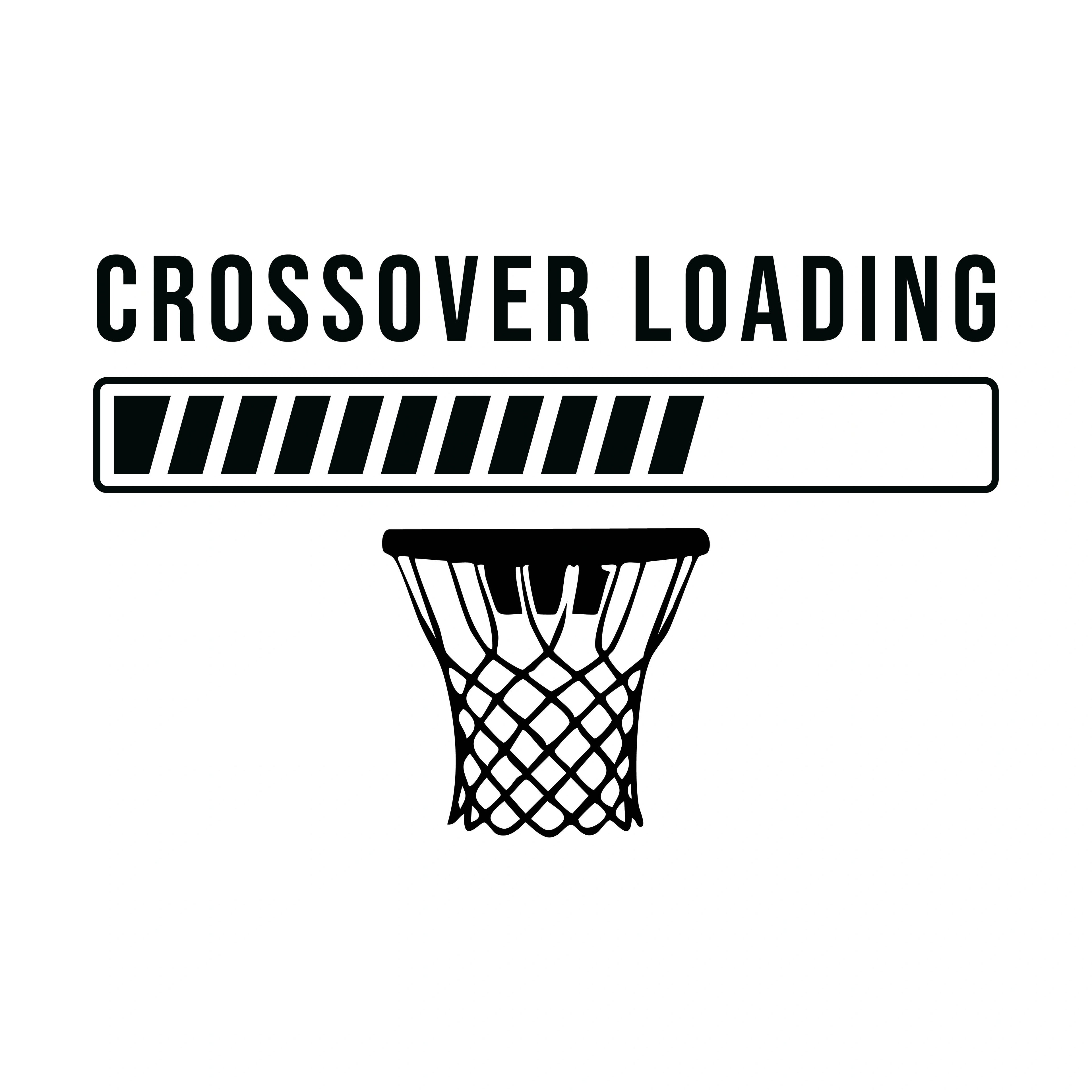Redunk crossover loading funny basketball player T-shirt featuring a humorous basketball graphic on a casual T-shirt.