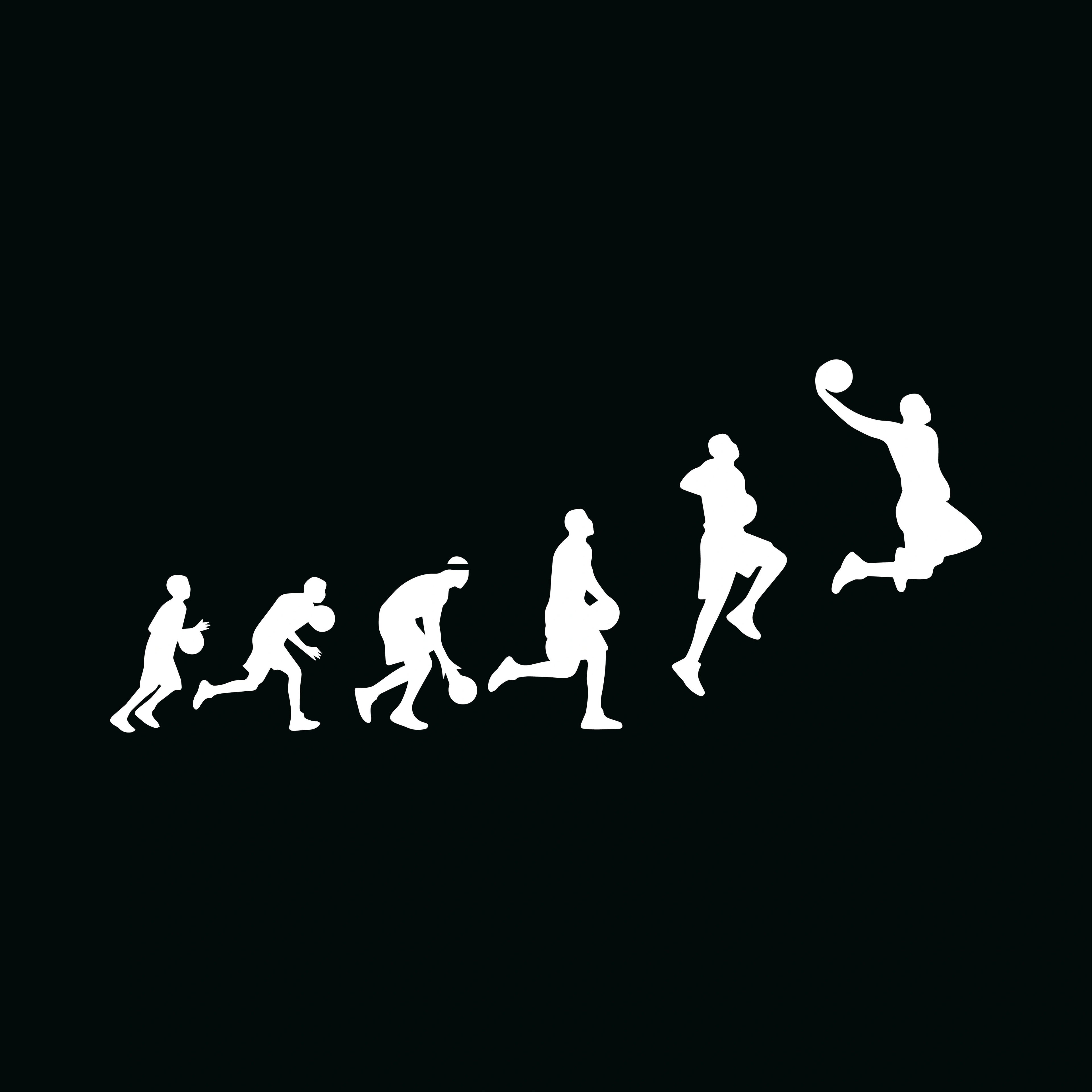 Redunk The Ultimate Basketball Dunker Evolution T-Shirt showing a basketball player dunking during a game.