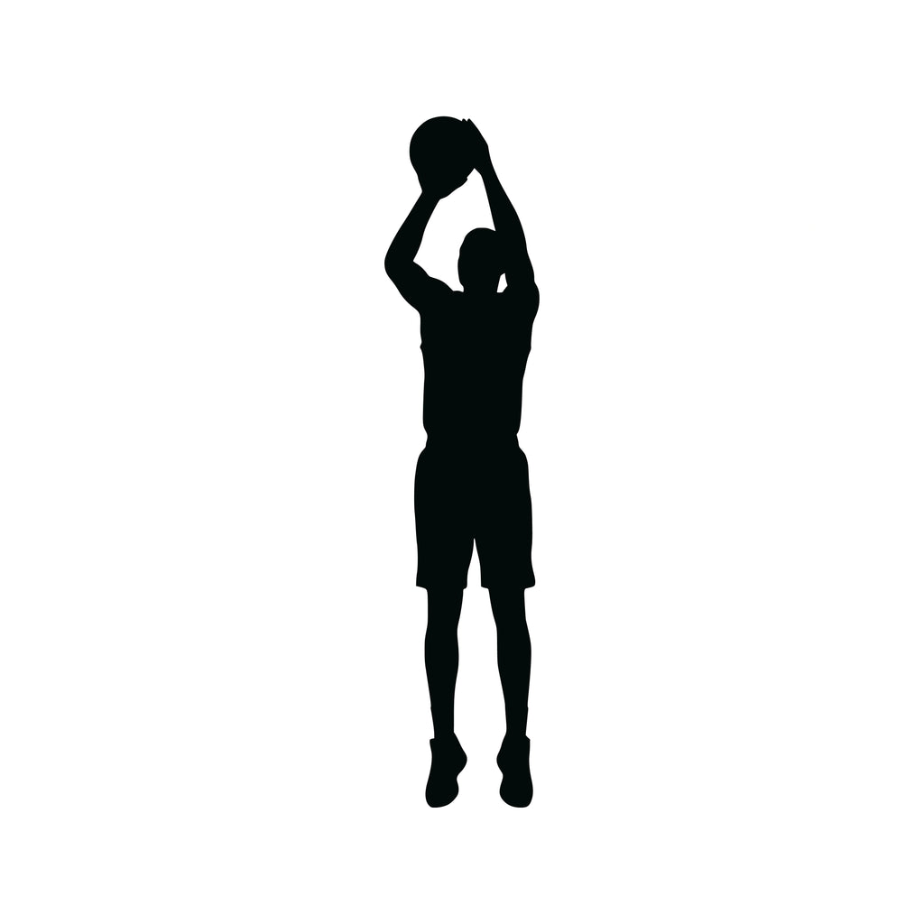 Redunk Pure Jump Shot Basketball T-shirt featuring a graphic design, casual fit, and soft fabric on a plain background.