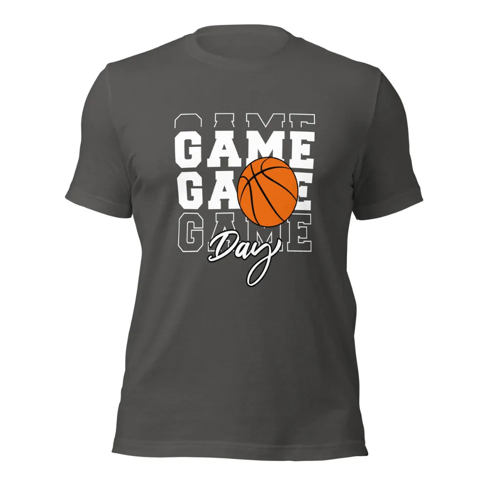 Game Day Basketball T-Shirt For Hoops Fans