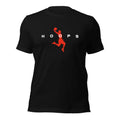 Hoops Basketball Red Motion Dunker T-Shirt