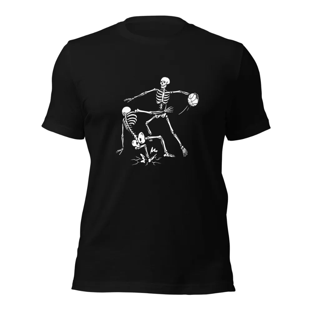 Skeleton Ankle Breaker Crossover Basketball T-Shirt
