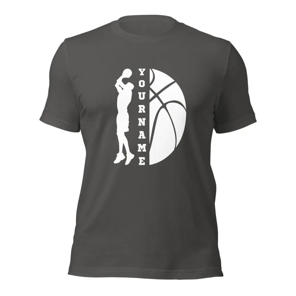 Gift For Basketball Fans Custom Hoops T-Shirt