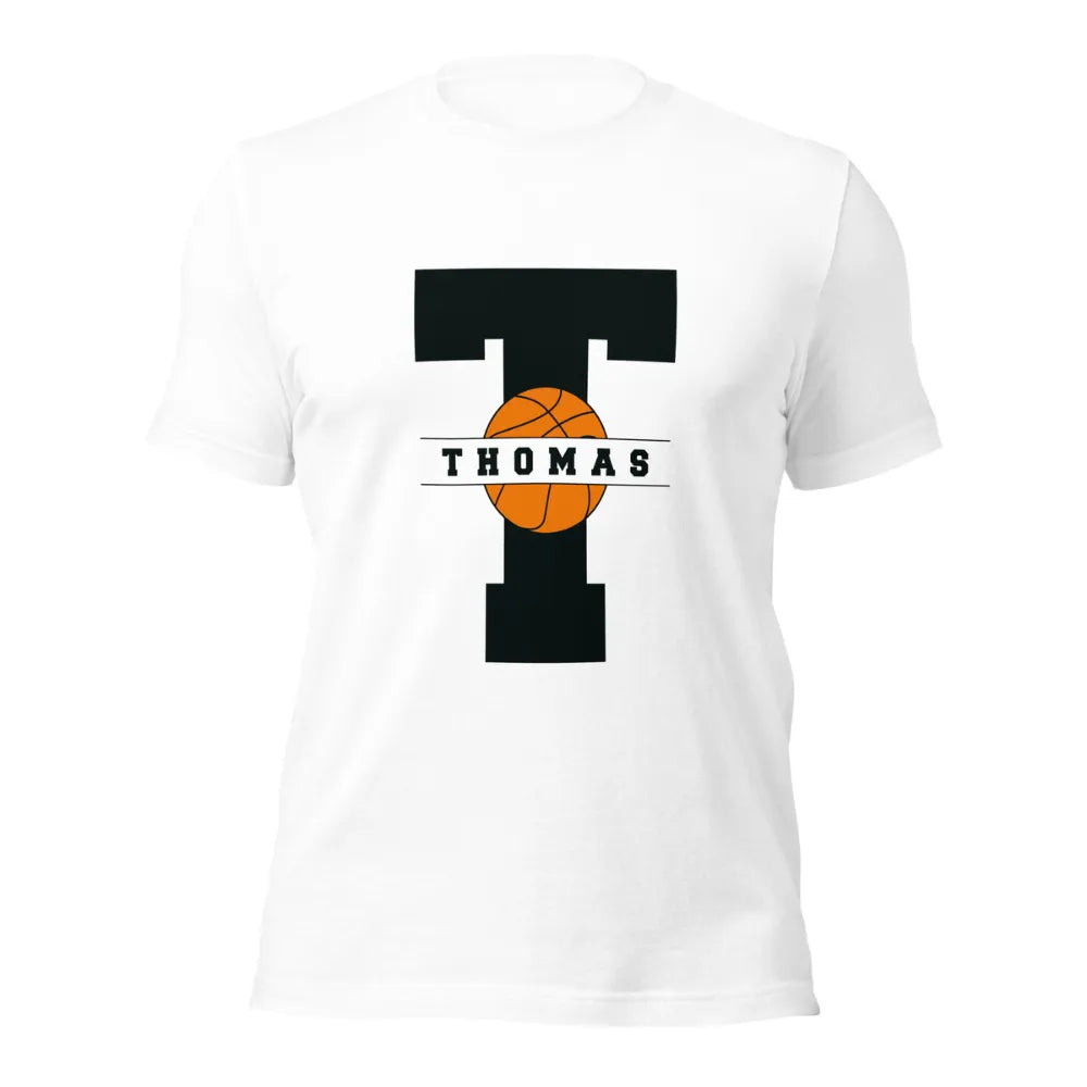 Custom Basketball T-Shirt Gift For Hoopers