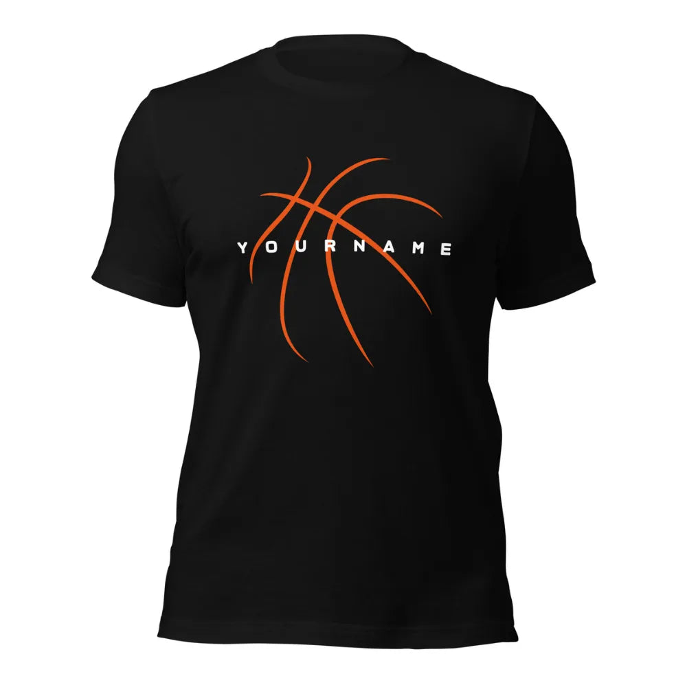 Custom Hoops T-Shirt Your Name Here