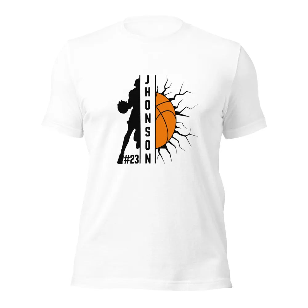 Custom Basketball T-Shirt Your Name Here