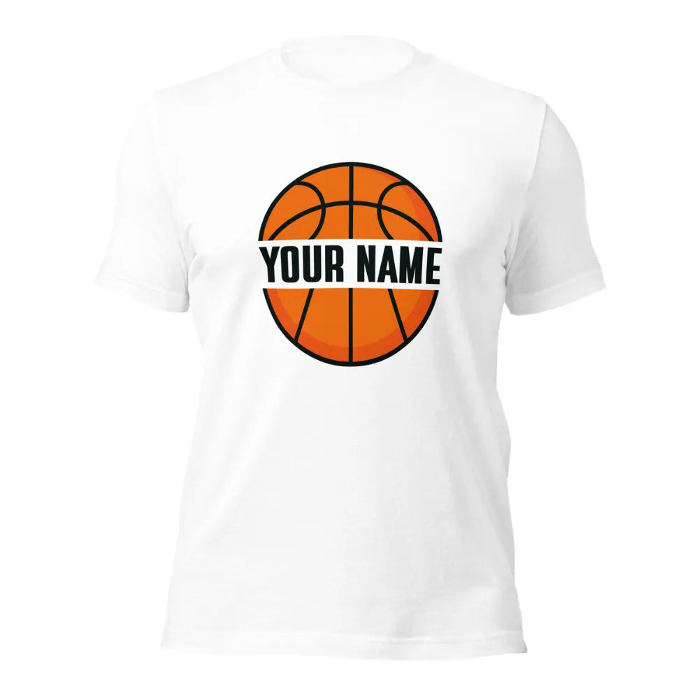 Your Name Here Custom Basketball Tee