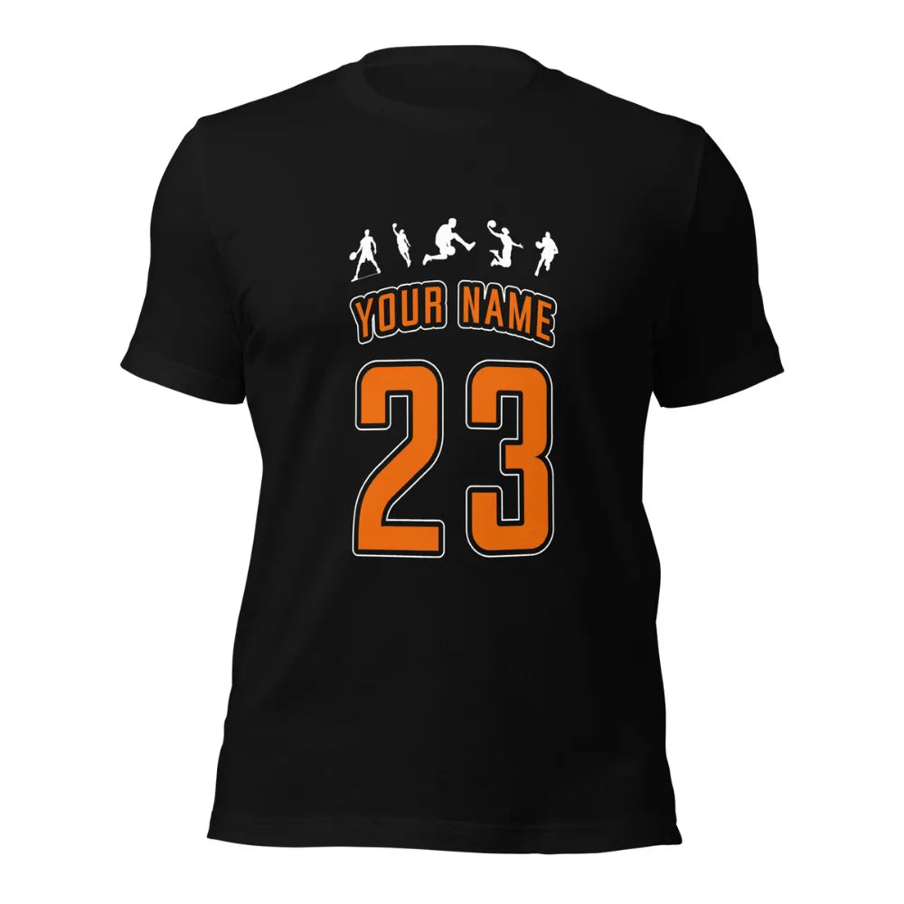 Your Name Here Personalized Basketball T-Shirt