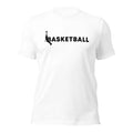 Basketball Typography Player Silhouette T-Shirt