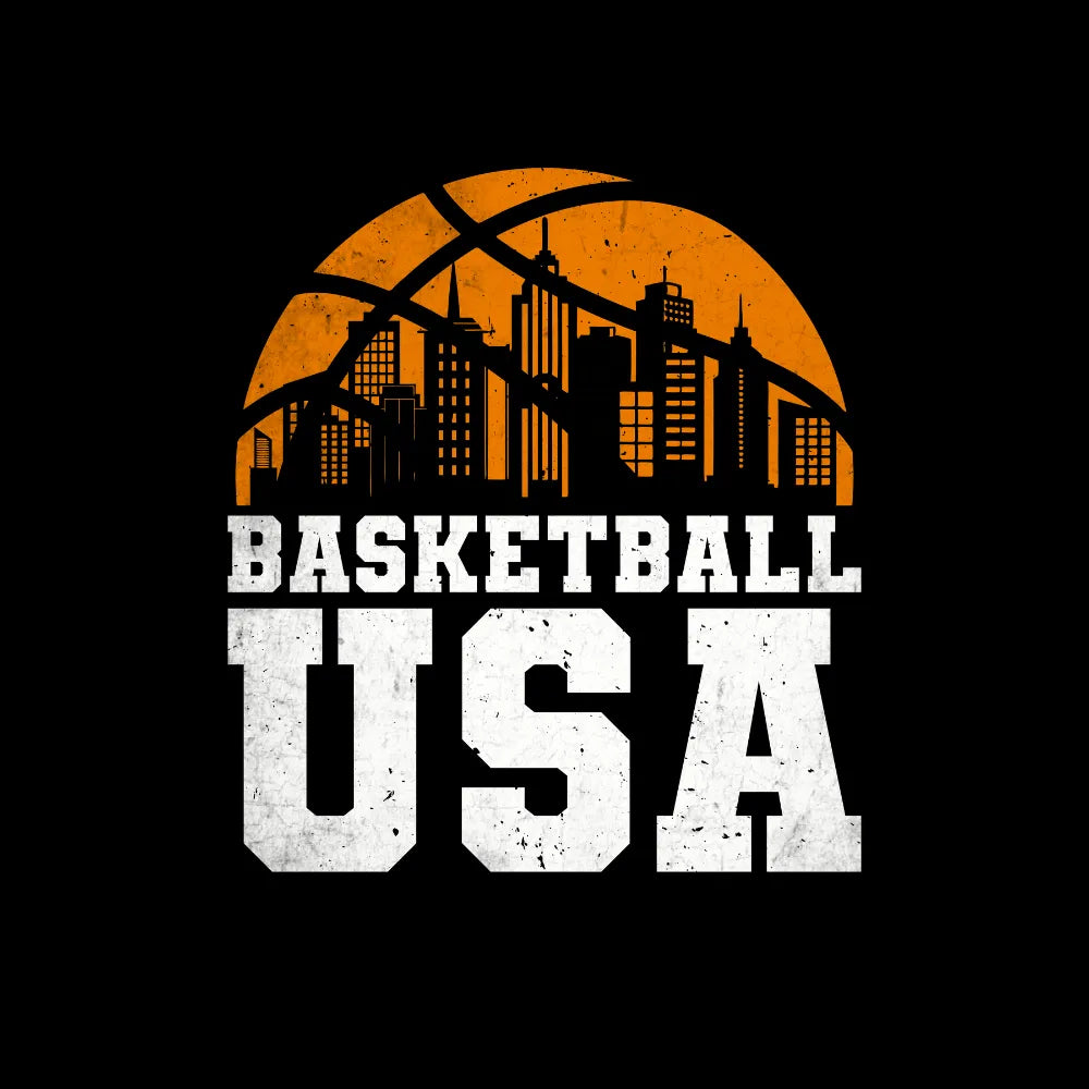 Basketball USA T-Shirt For Hoops Lovers
