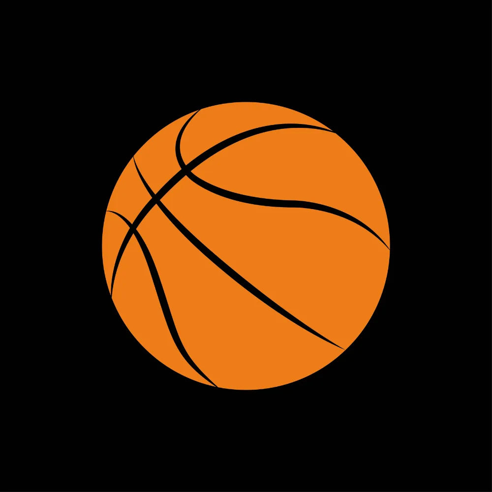 Minimalist Basketball Ball T-Shirt