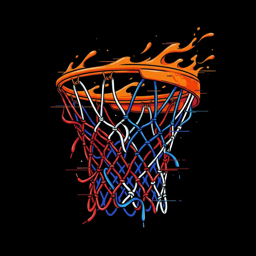 Basketball Net T-Shirt For Hoops Lovers