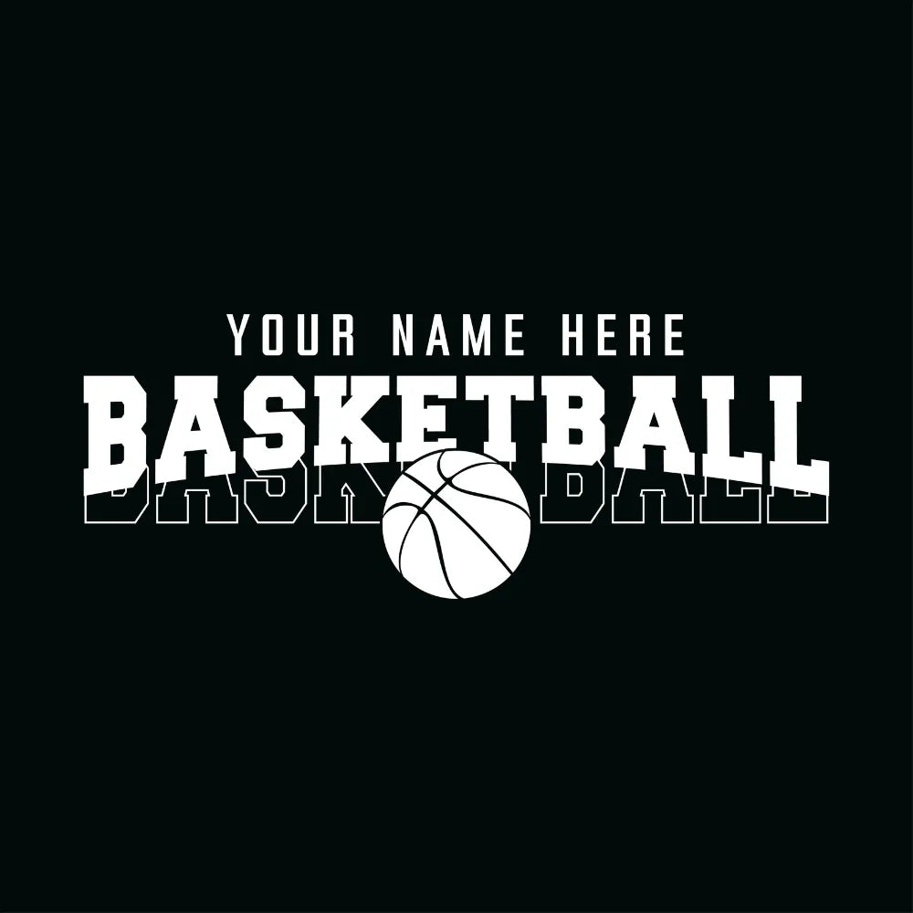 Custom Hoops T-Shirt Your Name Here