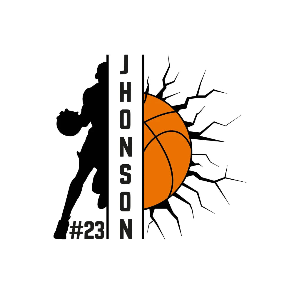 Custom Basketball T-Shirt Your Name Here