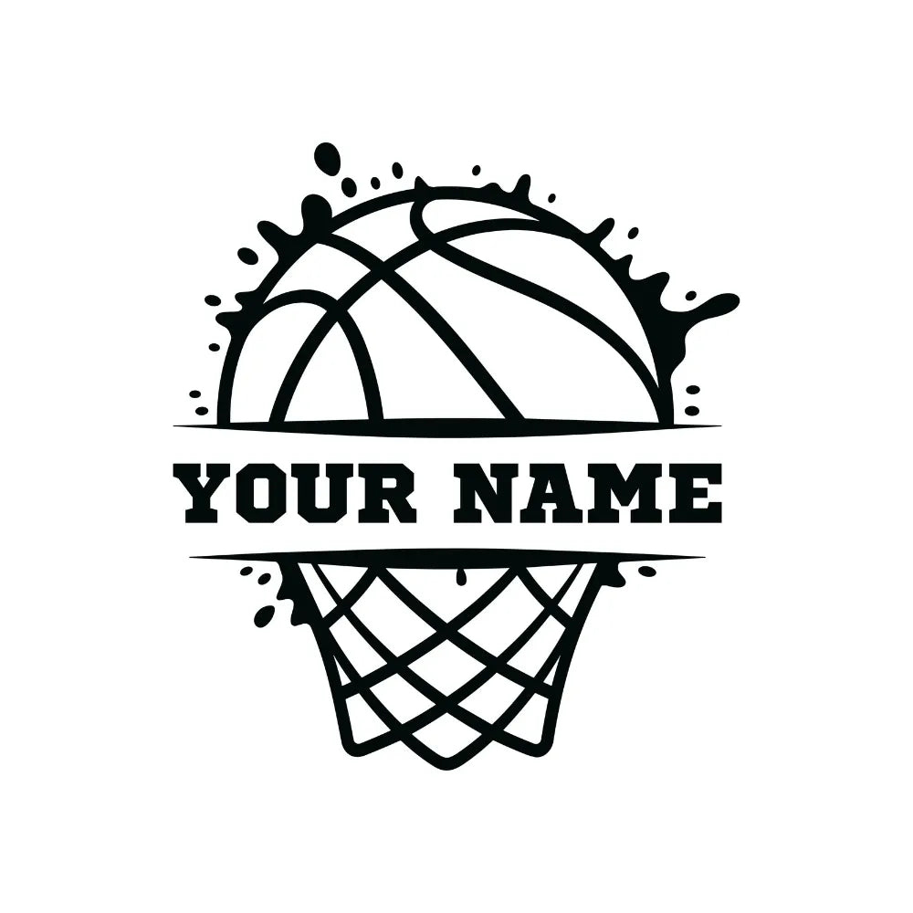 Personalized Basketball T-Shirt Your Name Here