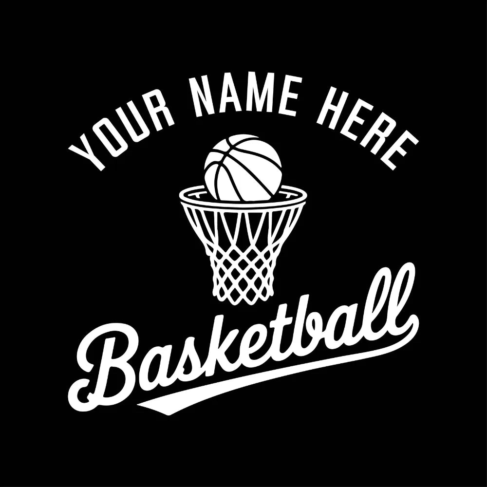 Your Name Here Custom Basketball Gift T-Shirt