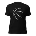 Abstract Line Art Basketball Silhouette T-Shirt