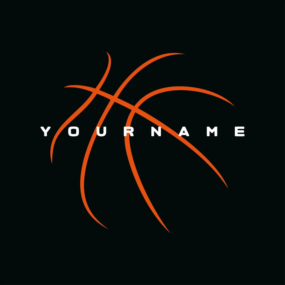 Custom Hoops T-Shirt Your Name Here