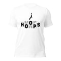 Minimalist Hoops Basketball Silhouette Graphic T-Shirt