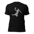 Basketball Word Cloud Dunker T-Shirt For Bballers