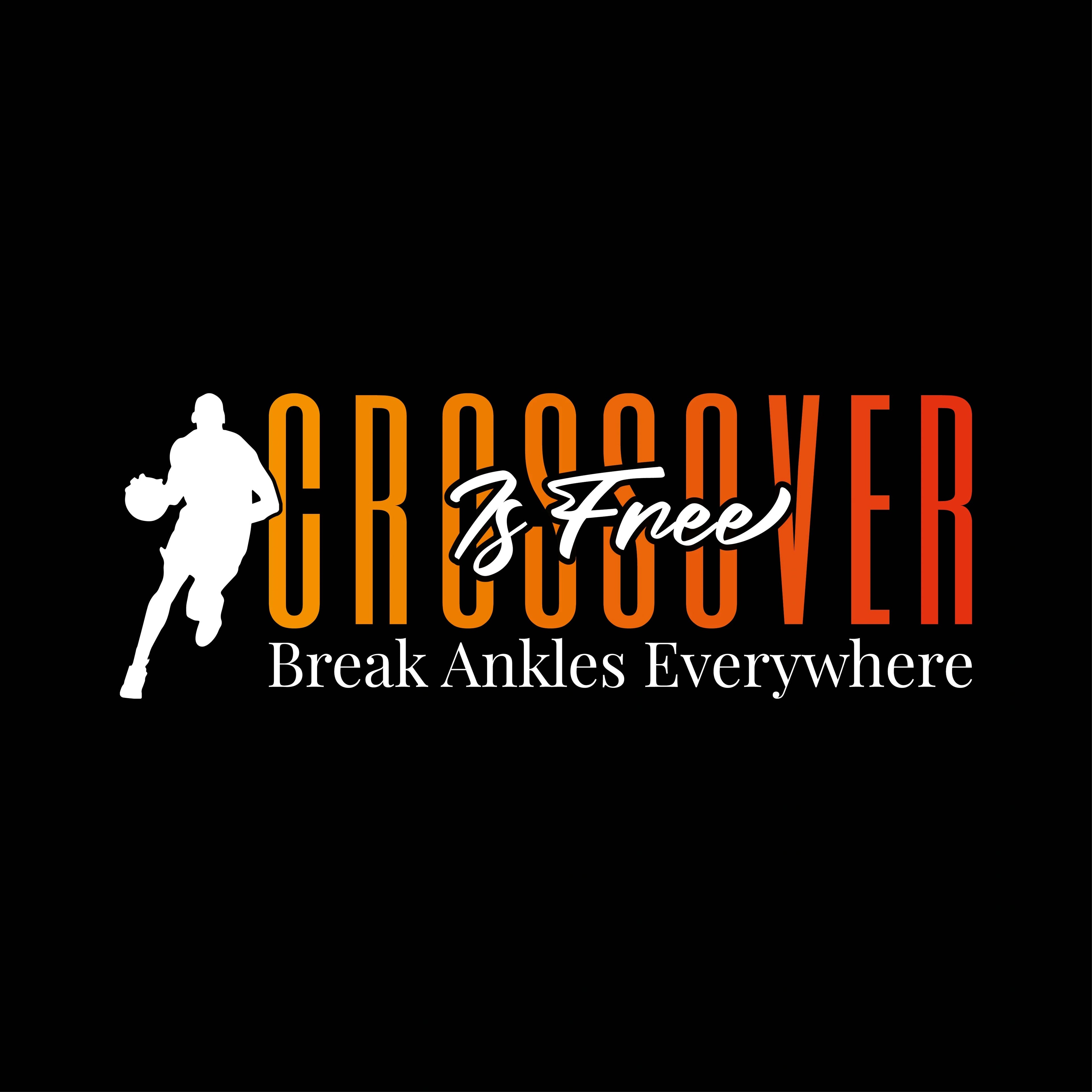 Redunk Crossover Is Free Break Ankles Everywhere funny basketball T-shirt with bold print and basketball graphic on soft fabric.