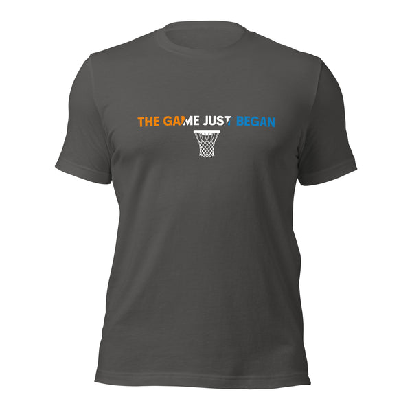 The Game Just Began Basketball T-Shirt