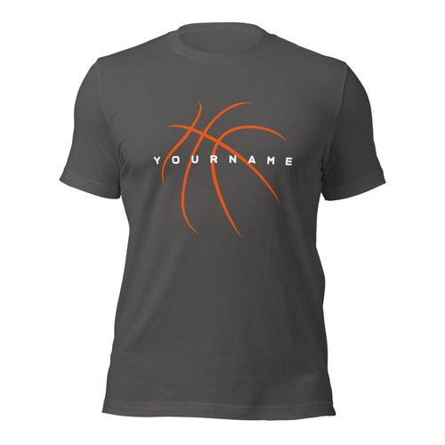Custom Hoops T-Shirt Your Name Here
