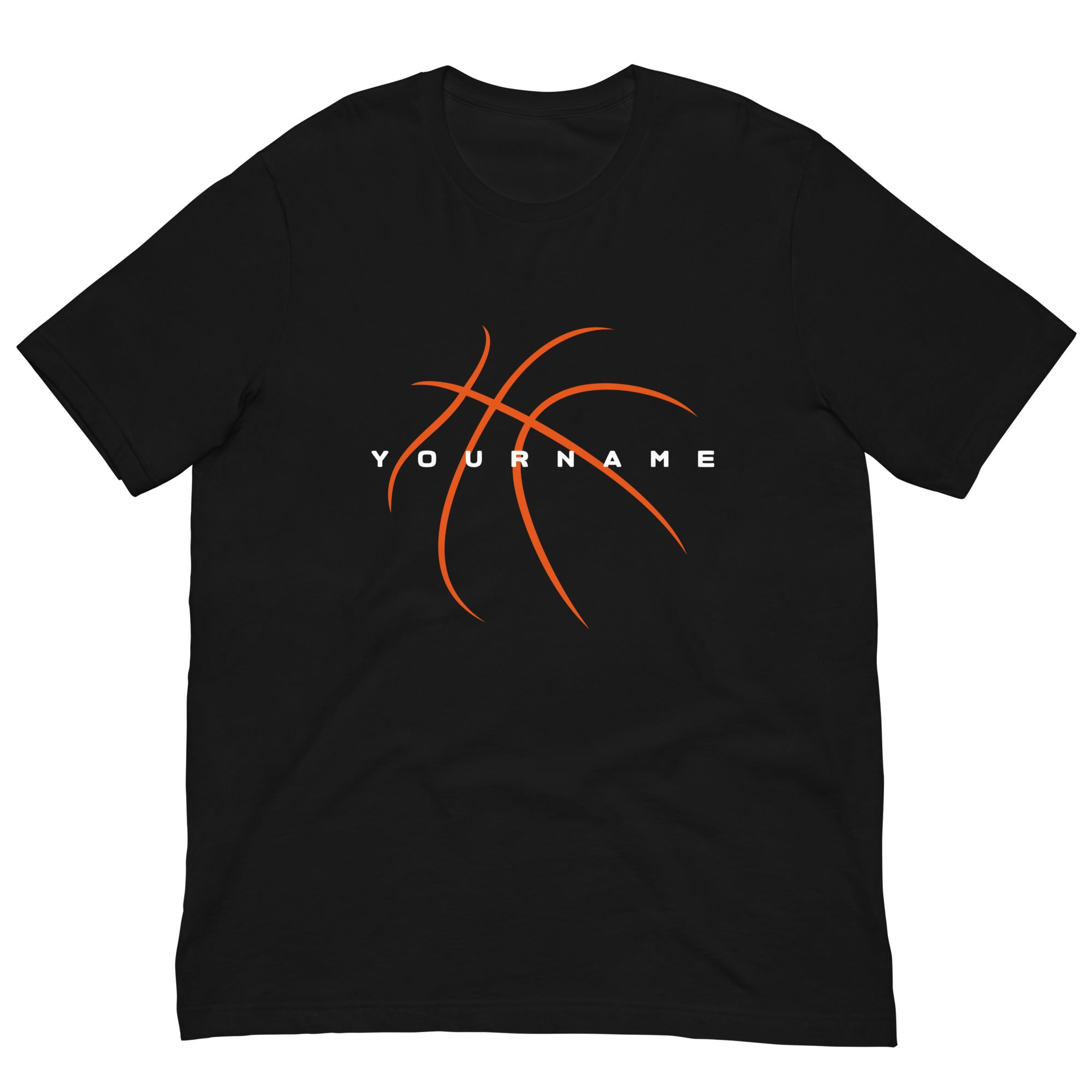 Custom Hoops T-Shirt Your Name Here
